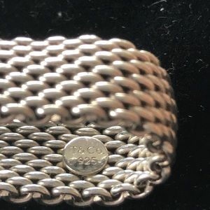 Tiffany & Co. Jewelry - Tiffany and co. 925 silver mesh Ring. Size 8. Tiffany & Co. Jewelry - Tiffany and co. 925 silver mesh Ring. Size 8.